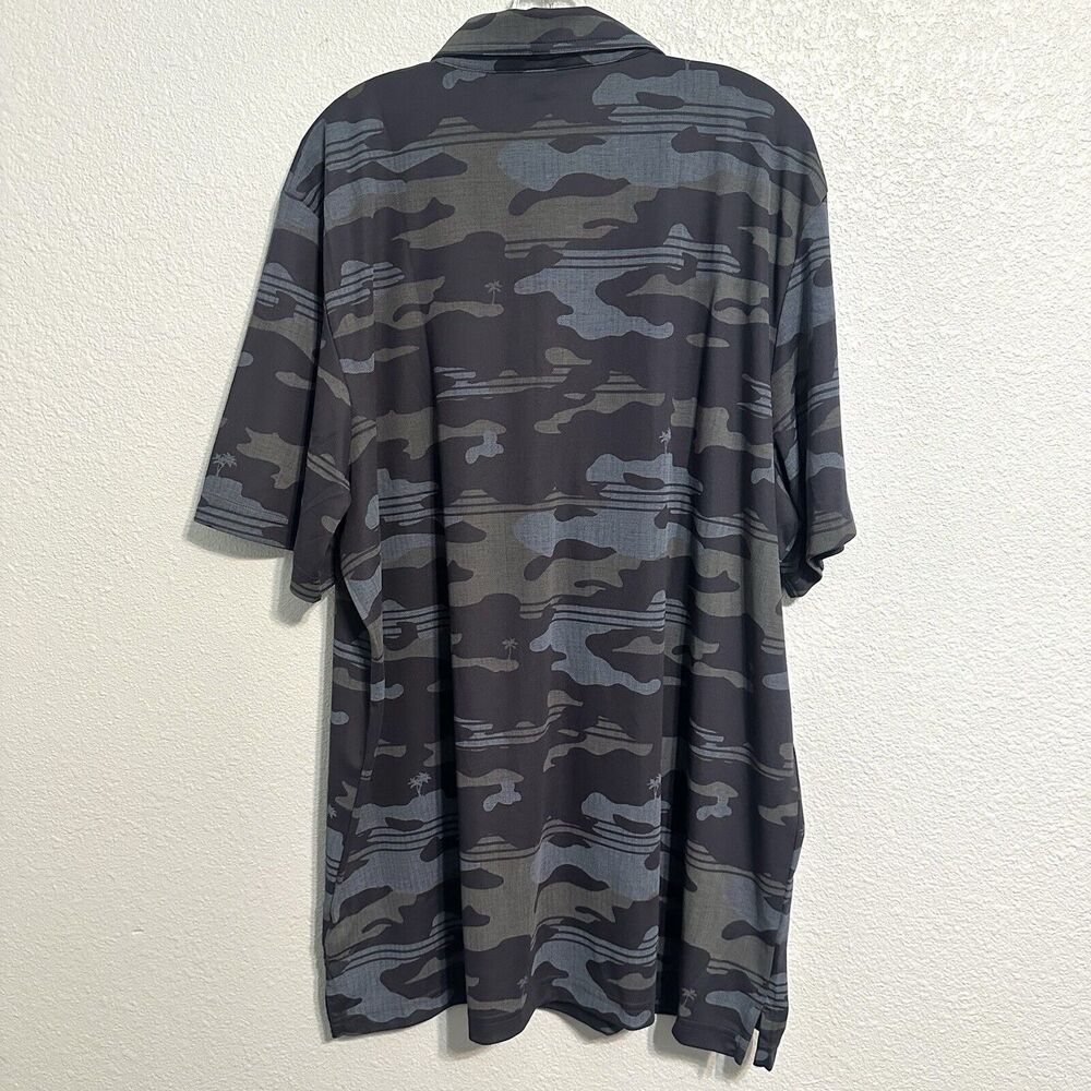 Travis Mathew Polo Shirt Eco Collection Beachside Stealth Golf Blue Men’s 3XL - Picture 2 of 11